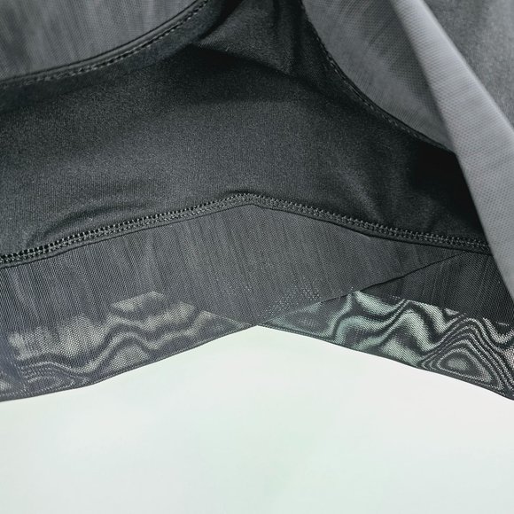 Fabletics Asymmetric Sports Bra Black One Shoulder Strappy Cross Mesh Adjustable - Picture 6 of 8